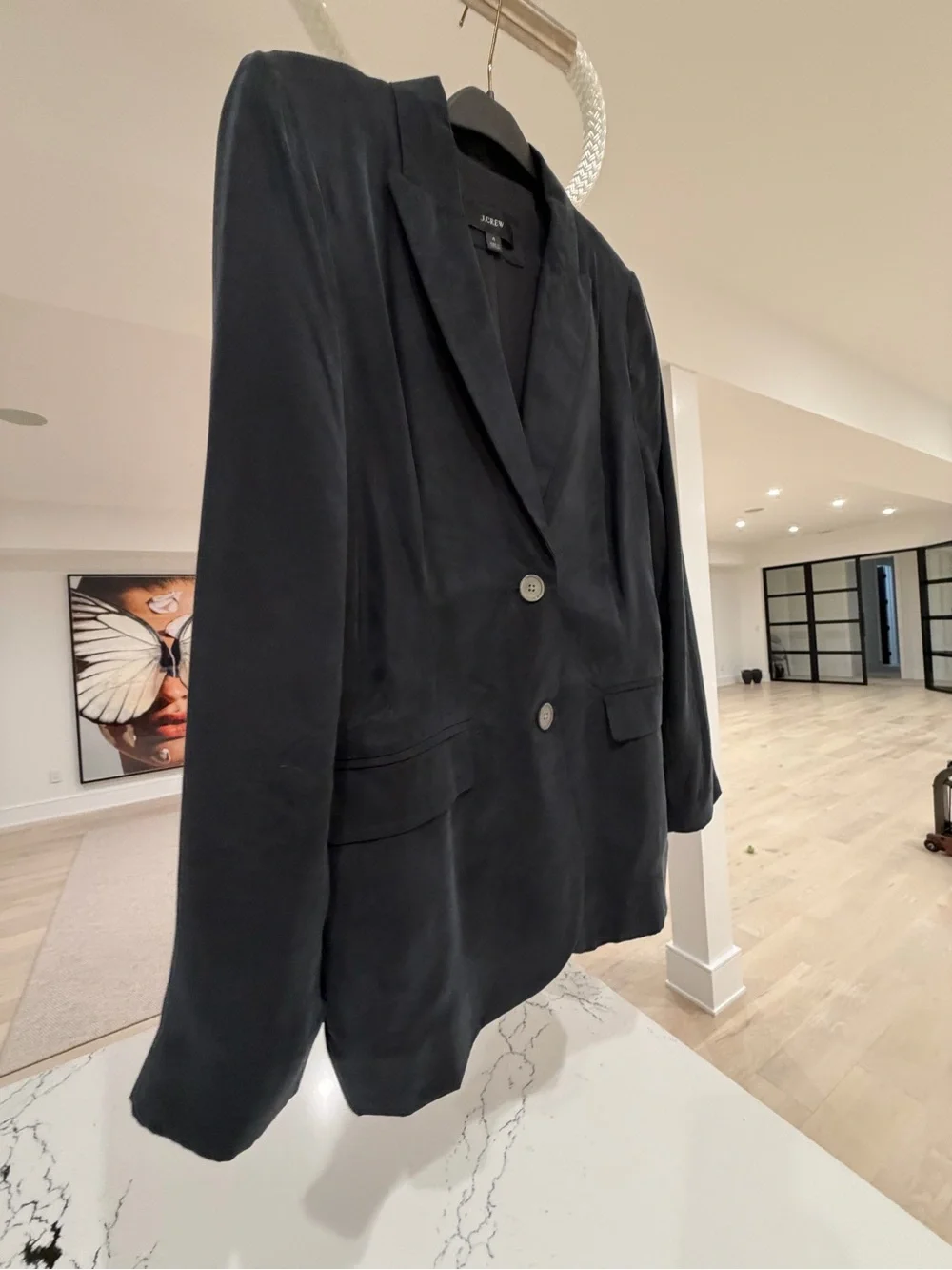 J. Crew Black Women's Two-Button Blazer